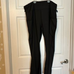 26W Black yoga style pants (fits smaller)
